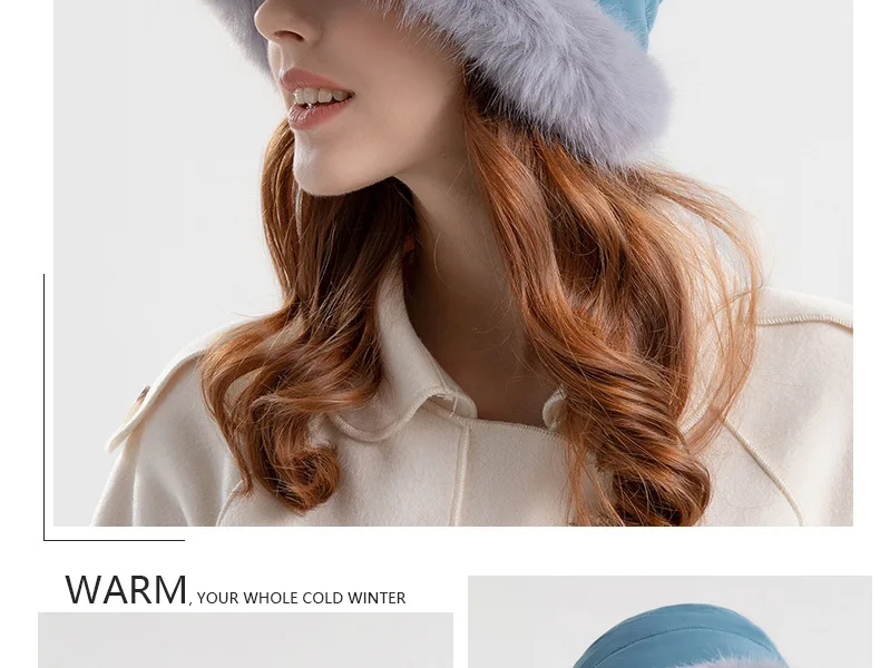 Women Polyester 55-60cm Head Circumference New In Bob Warm Beanie Bucket Hats Plush Brim Caps 5 Scdb5c7a85e9e4e2f84cb4fffa2bb9b14F