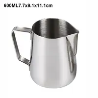 Stainless Steel Milk Frothing Jug Coffee Pitcher Espresso Steaming Coffee Barista Latte Frother Cup Cream Froth Pitcher Supplies 5