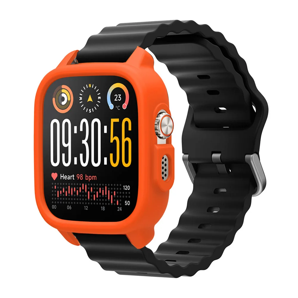 Soft Shell Silicone Protective Case - Lightweight and High-Quality Watch Decoration