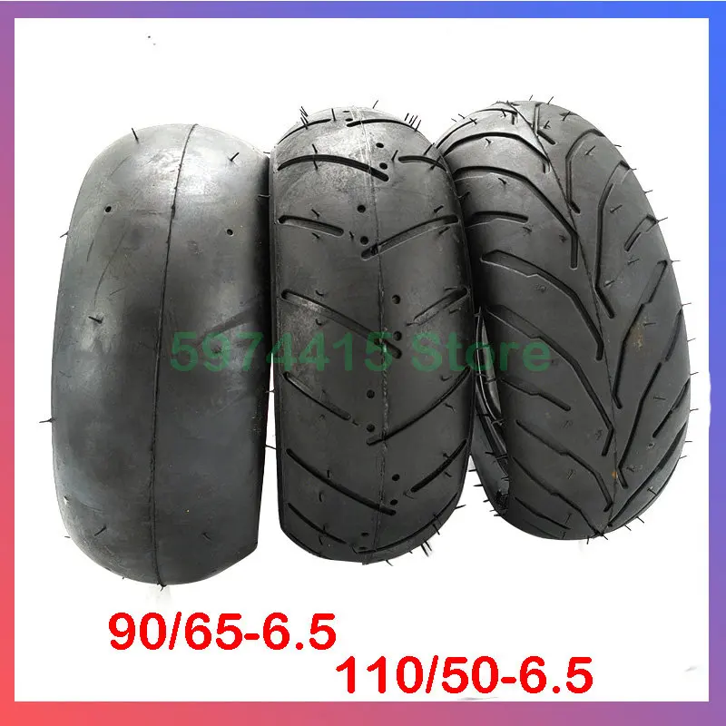 Size 90/65-6.5 Inch Tubeless Tire And Tube Vacuum Tire Set Suitable For 47cc 49cc Mini Pocket Bike Motorcycle Electric Scoote tyre inner tube vacuum tire