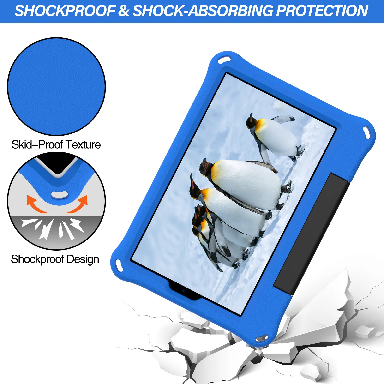 For Samsung Galaxy Tab A7 Lite Case EVA Tablet Stand Cover Case for Galaxy Tab A7 Lite SM-T220 SM-T225  8.7 inch  Kids Case