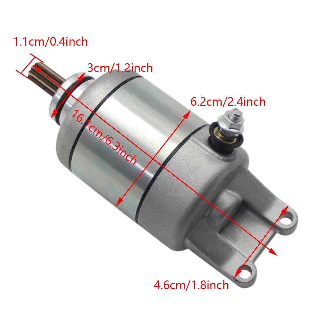 Starter Motor 9 Teeth For Honda XL125V Varadero 125 VT125 VT125C2 Shadow 125 31200-KGB-611 31200-KPC-D21