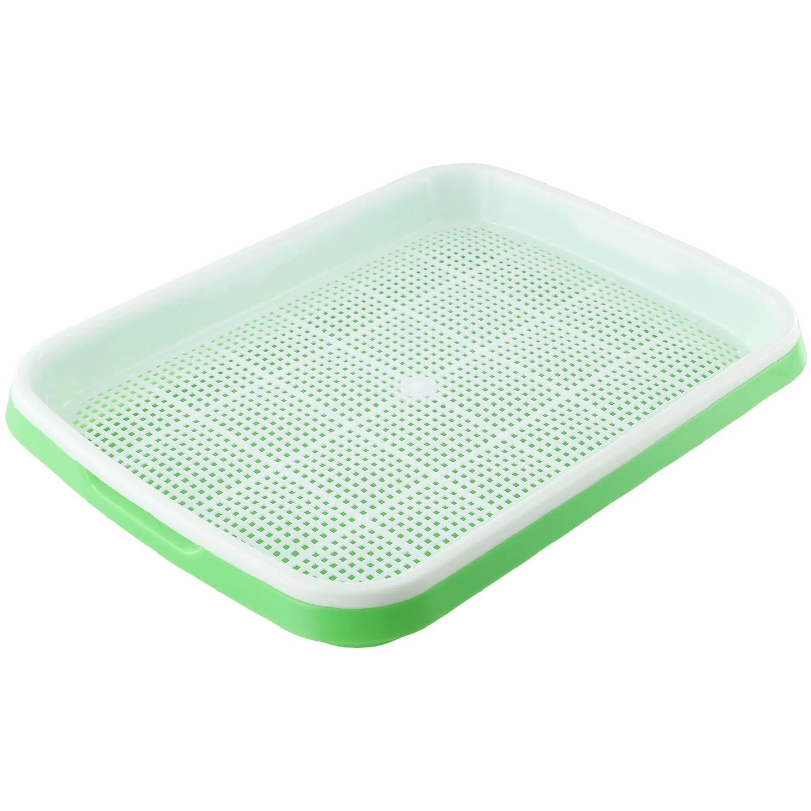 

Durable Nursery Pots Tray Grow Basket Microgreens Plate Vegetables 1 Set Buckwheat Double Layer Garden Germination