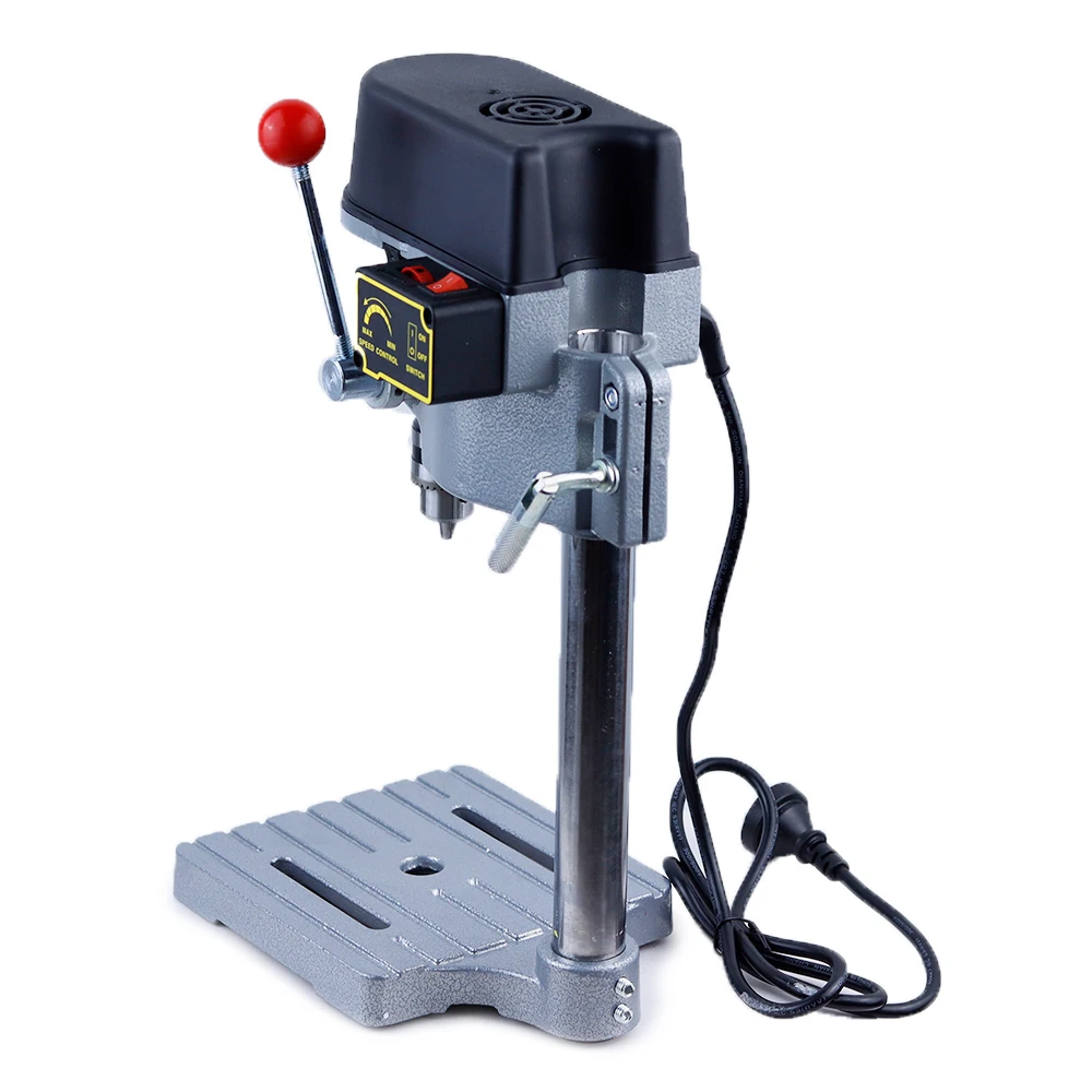 High Speed Mini Drilling Machine 340w Drilling Chuck 1-10mm Bench Machine Table