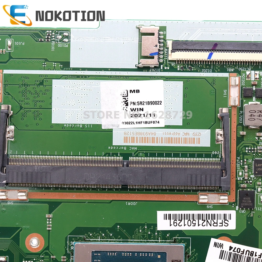 NOKOTION 5B21B90022 HS461 HS561 HS761 NM-D521 For Lenovo IdeaPad 3