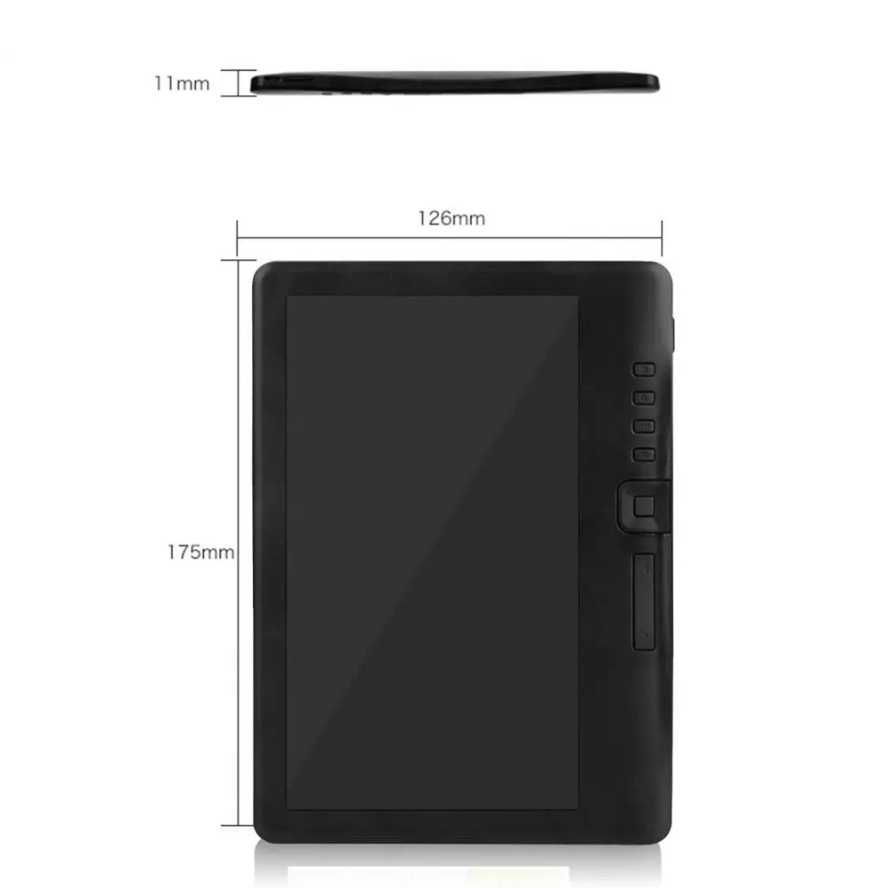 

1 Set Practical 250cd/m 2 Electronic Book Built-in Backlight Different Video/Image Modes Support E-Reader Entertainment