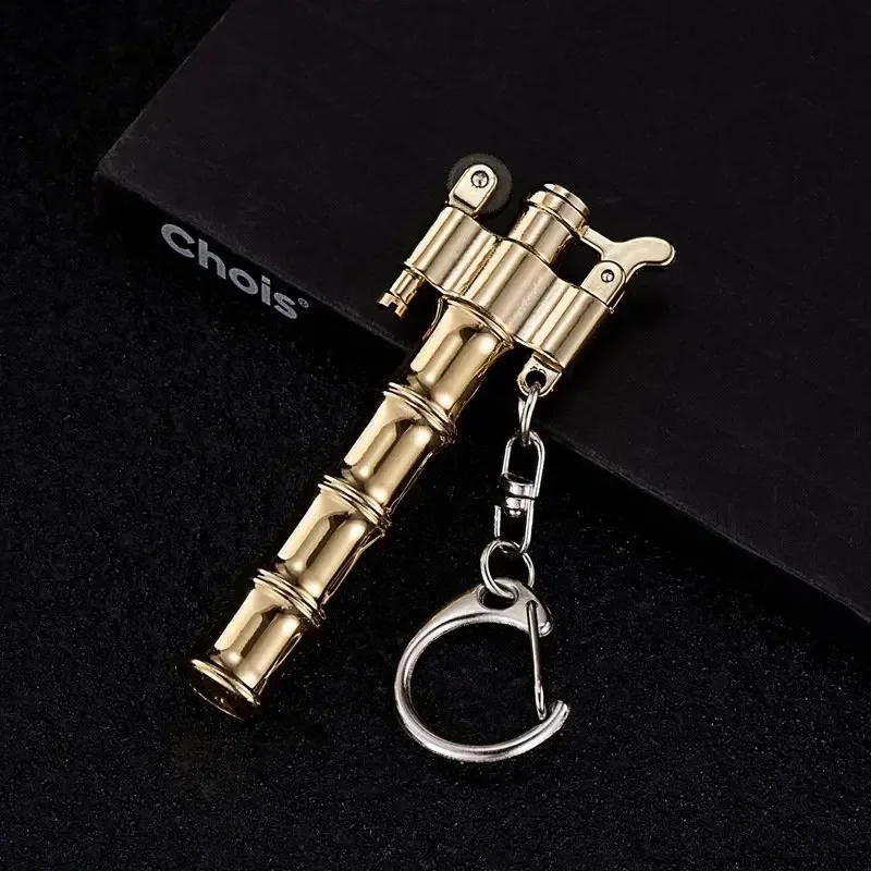 Bold Bamboo Lighter Torch Shaped Retro Kerosene Portable Easy Lighting Anywhere