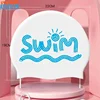 Swimming Cap for Boys and Girls Silicone Waterproof Cute Cartoon Swimming Caps Children's Swim Cap Swimming Pool Accessories 6