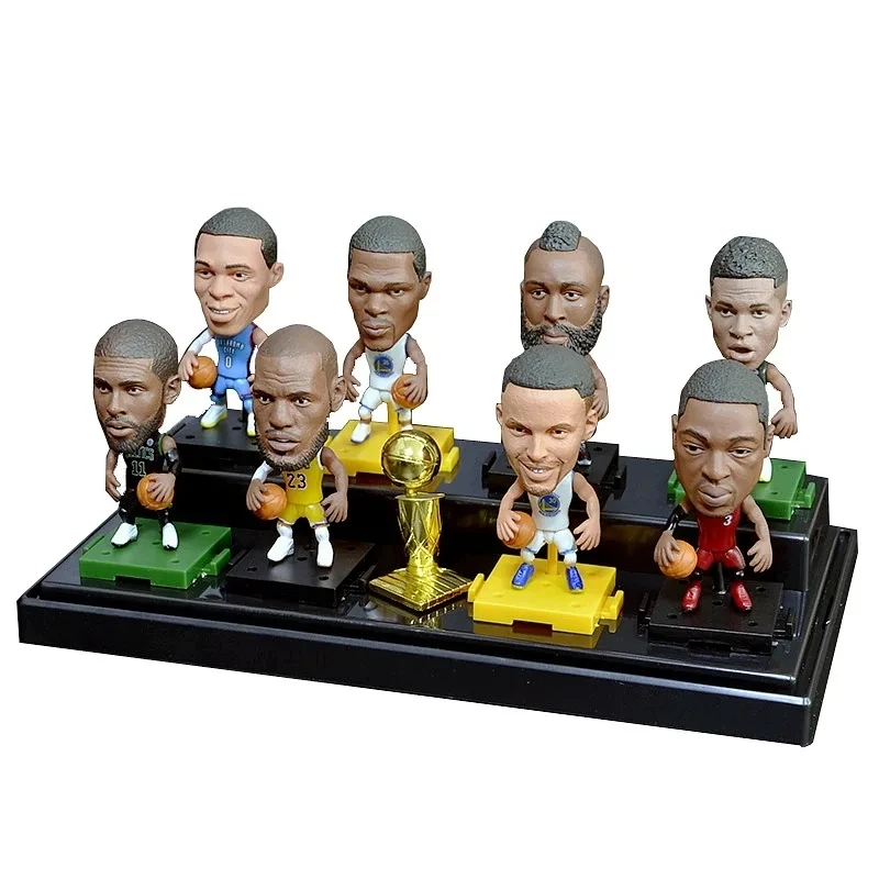 バスケットボールスターフィギュアモデルデスクトップ装飾スポーツマン