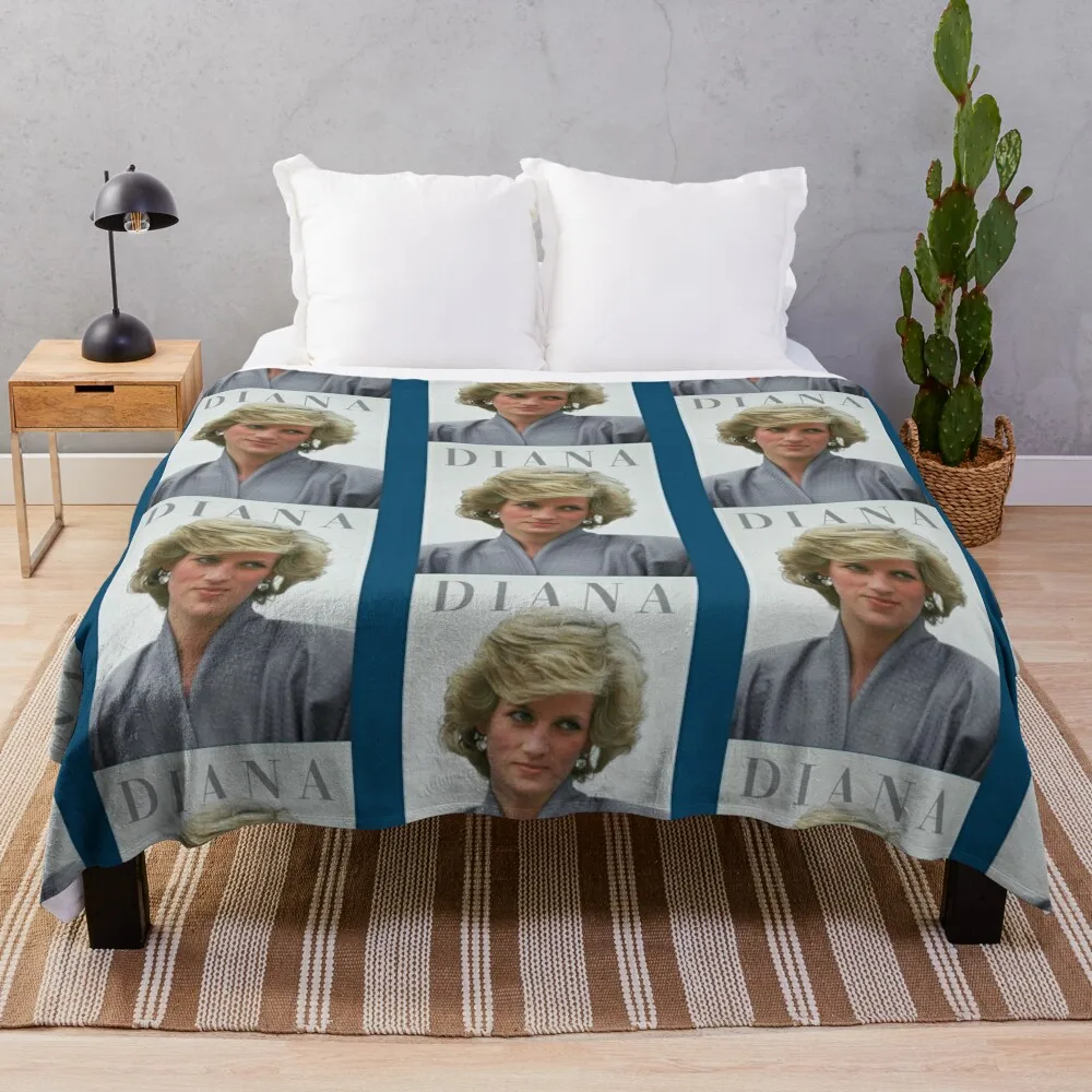 

Princess Diana Lady Di Throw Blanket Weighted christmas decoration warm for winter Blankets