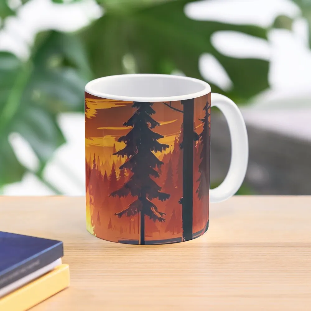 

The Long Dark Coffee Mug Ceramic Cups Creative Cold And Hot Thermal Glasses Mug