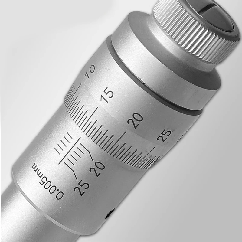 3 점 내경 마이크로미터, 3 턱 내부 측정 나사 마이크로미터 세트, 6-12mm, 12-20mm, 20-50mm, 50-100mm