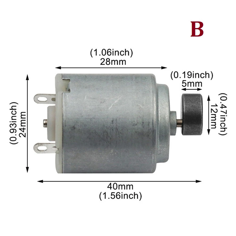 Mini 260 Motor DC 3-12V Electric Machinery Tools High Speed Fan For Toy Car DIY Mini Fan Electric Toothbrush Hair Dryer
