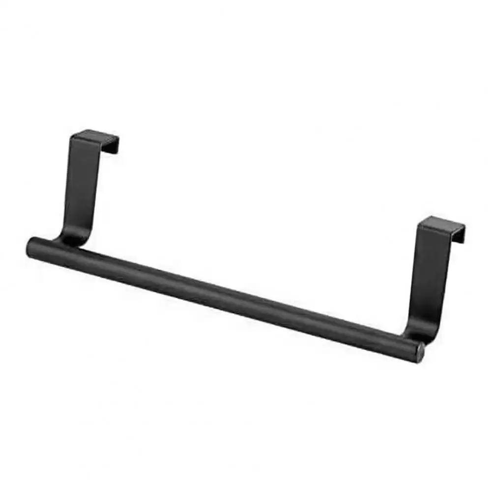 Easy Installation Towel Holder Towel Storage Rack Kitchen Holder with Strong Load-bearing for Cabinet Door for Organizing