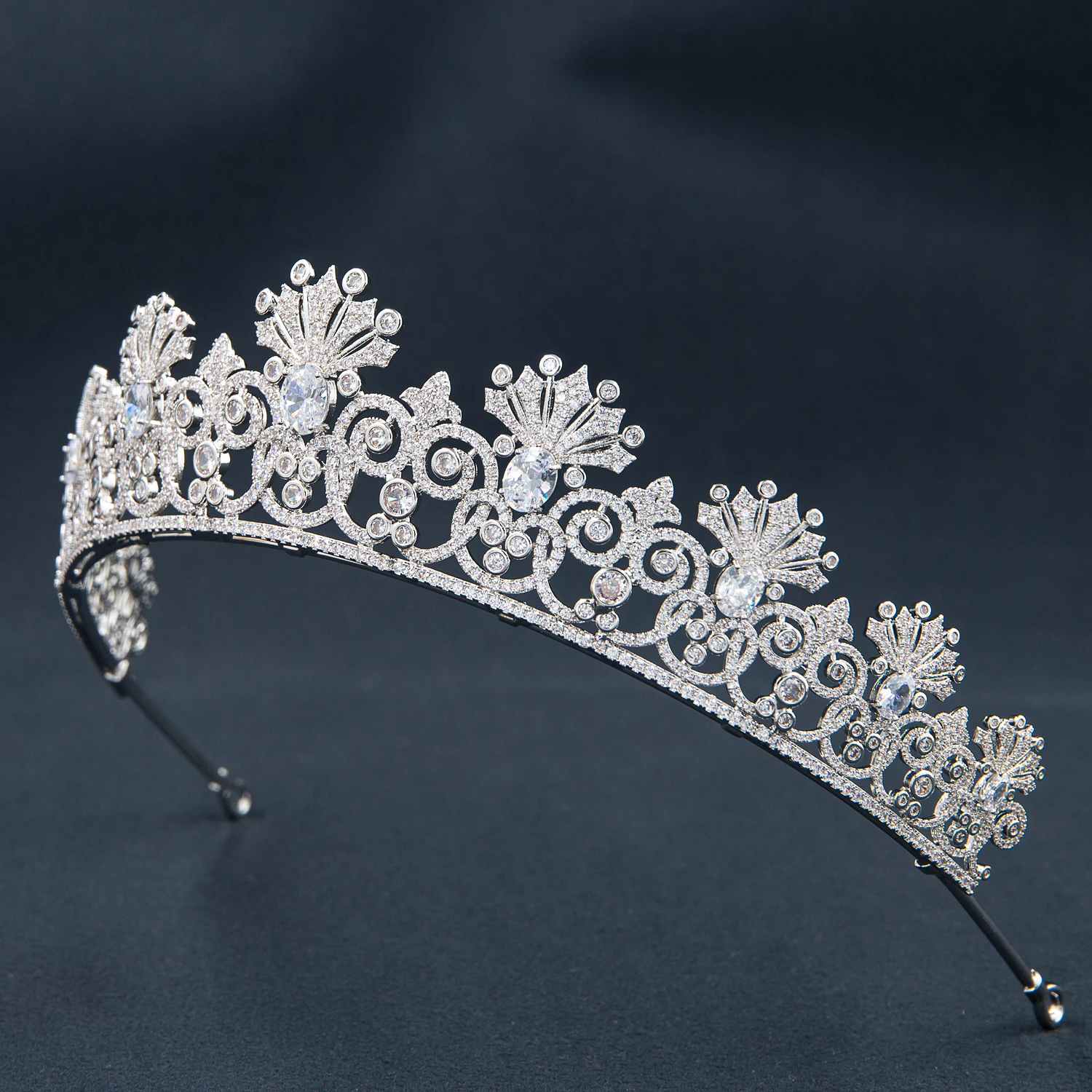 Replica Wedding Tiara,Zirconia Tiaras Diadem for Bride,Prom,Party,Gatherings Hair Accessories for Women CH10430