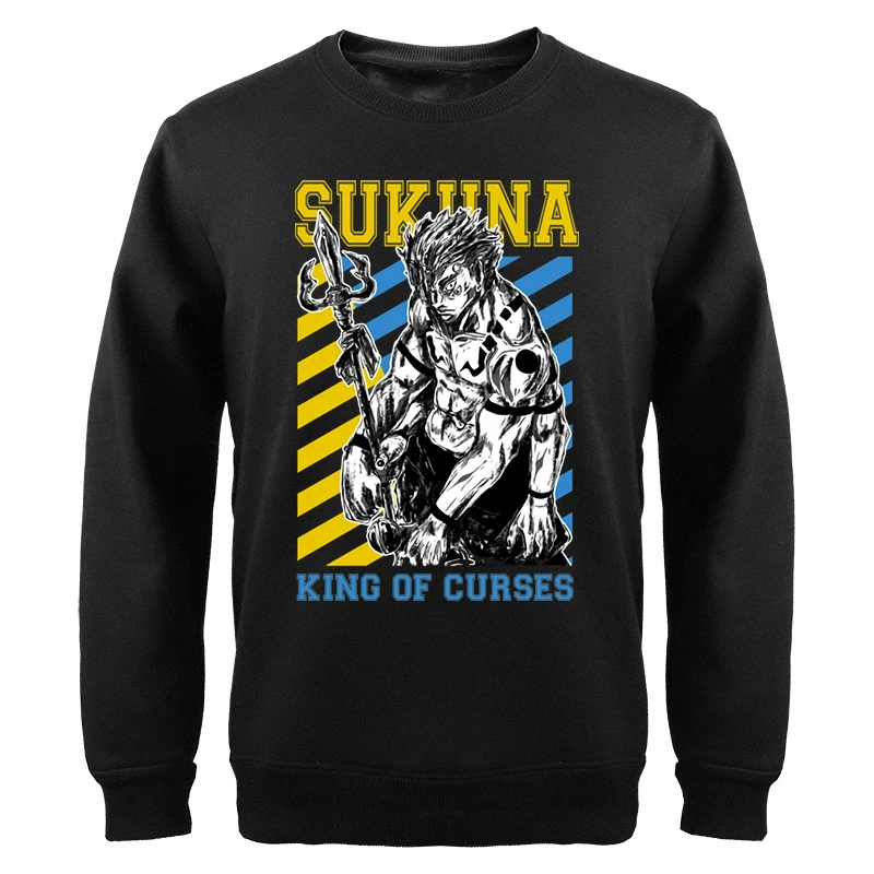 

Jujutsu Kaisen Japan Anime Sweatshirts Men Women Gojo Satoru Graphic Hoodie Sweater Long Sleeve Fashion Casual Pullover Clothes