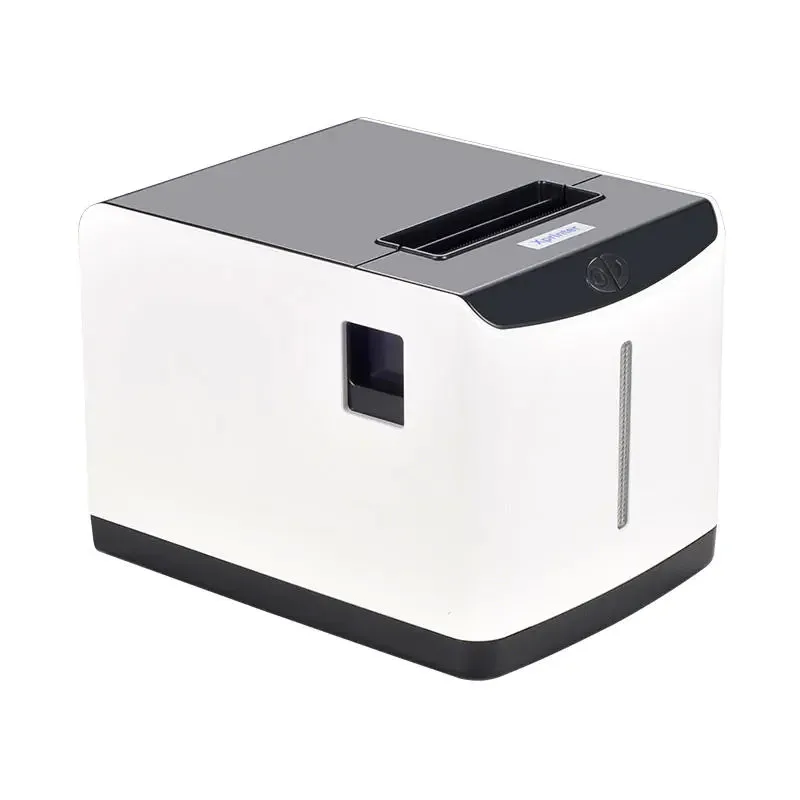 Xprinter 열전사 라벨 영수증 프린터, 바코드 인쇄, 스티커 용지 프린터, 127 mm/s XP-T371U, 20mm 80mm, 3 인치