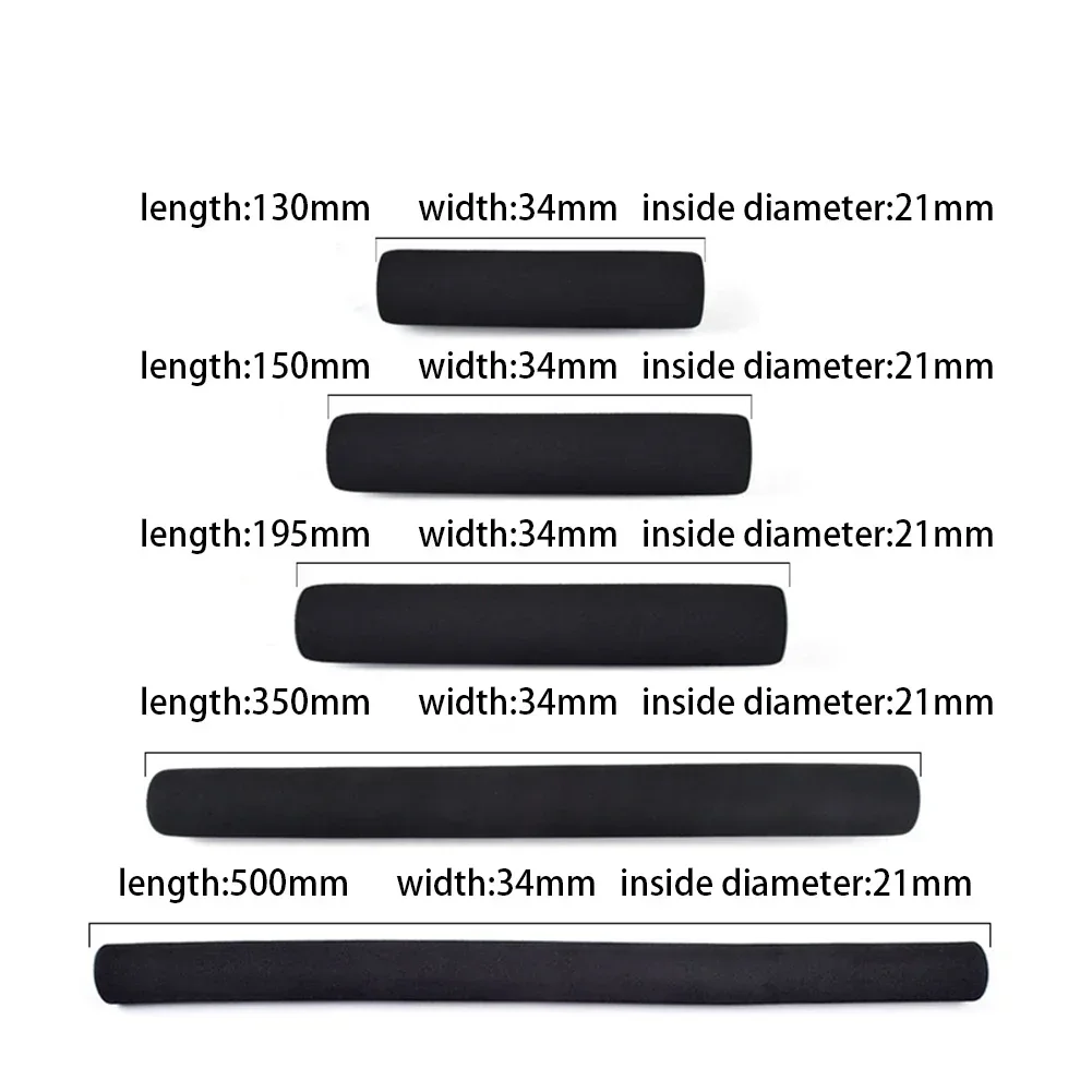 2pcs Sponge Bicycle Handle Mountain Bike Handlebar Tube Foam Rubber Handle Waterproof And Anti-slip Sponge Covers Cycling Parts