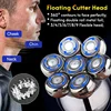 Replaceable Electric Shaver Head 3/5/6/7/8/9 Floating Blade Head Nose Trimmer Hair Clipper And Face Cleaning Brush Massage Head 3