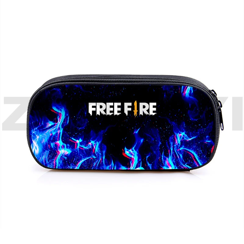 

3D Zipper Storage Free Fire Pencil Case Kids Makeup Case Pen School Supplies Free Fire Garena Cosmetic Case Pencil Pouch Anime