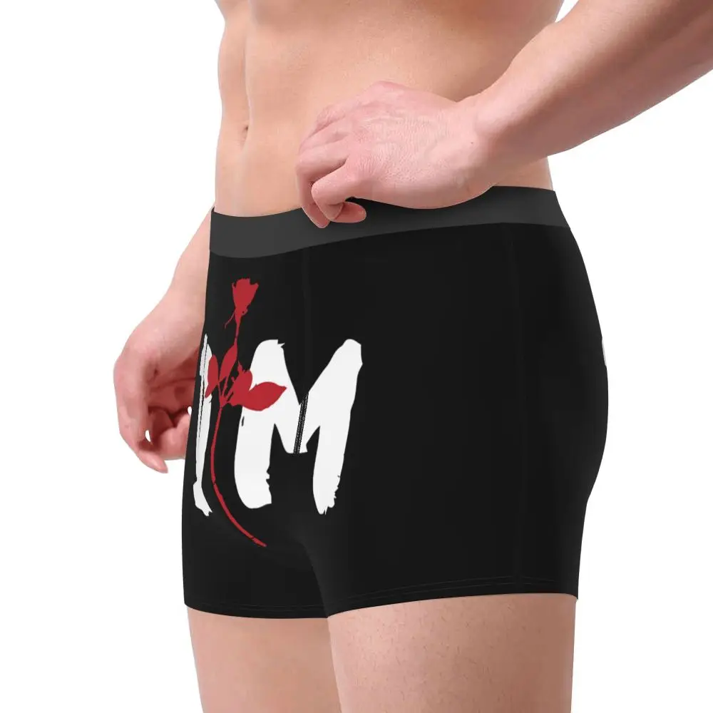 Custom Electronic Rock Depeche Cool Mode Boxers Shorts Men Briefs Underwear Cool Underpants
