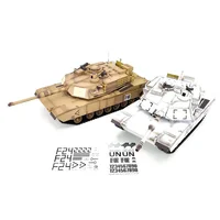 Hot Remote-Controlled Tank Henglong Us M1a2 Abrams Infrared Battle 2.4G Tank Model With Steel Wave Box Rc As A Adult Gift Friend 2