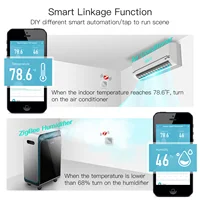 MOES Tuya ZigBee Smart Home Temperature And Humidity Sensor With LED Screen Works With Google Assistant and Tuya Zigbee Hub - Image 5
