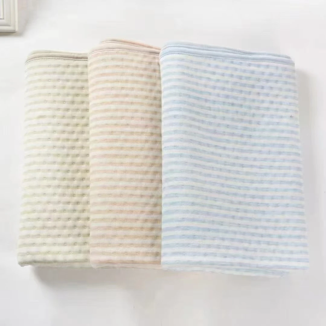70*90cm Large Colored Quilted Cotton Waterproof Absorbent Reusable Washable Baby Diaper Changing Mat Infant Bed Urine Period Pad