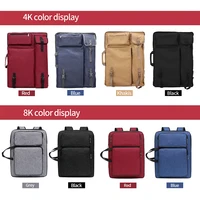 Drawing Bag 4K/8K Waterproof Nylon Organizer Sketch Painting Board Bag Hand Drawing Bag Portable Backpack Paintings Art Supplies 6
