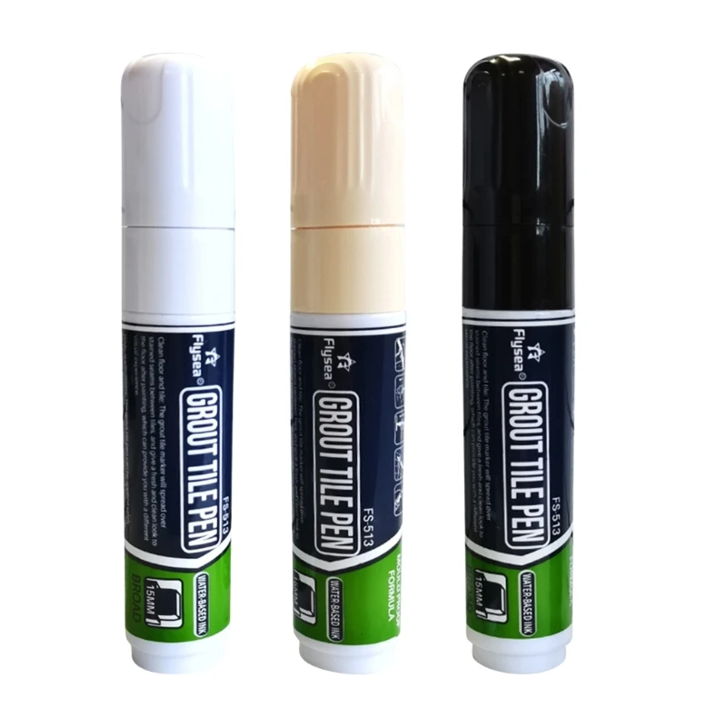 

Grout Pen, Tile Grout Reviver Pen, Grout Restorer Marker Repair Pens, Waterproof Dropship