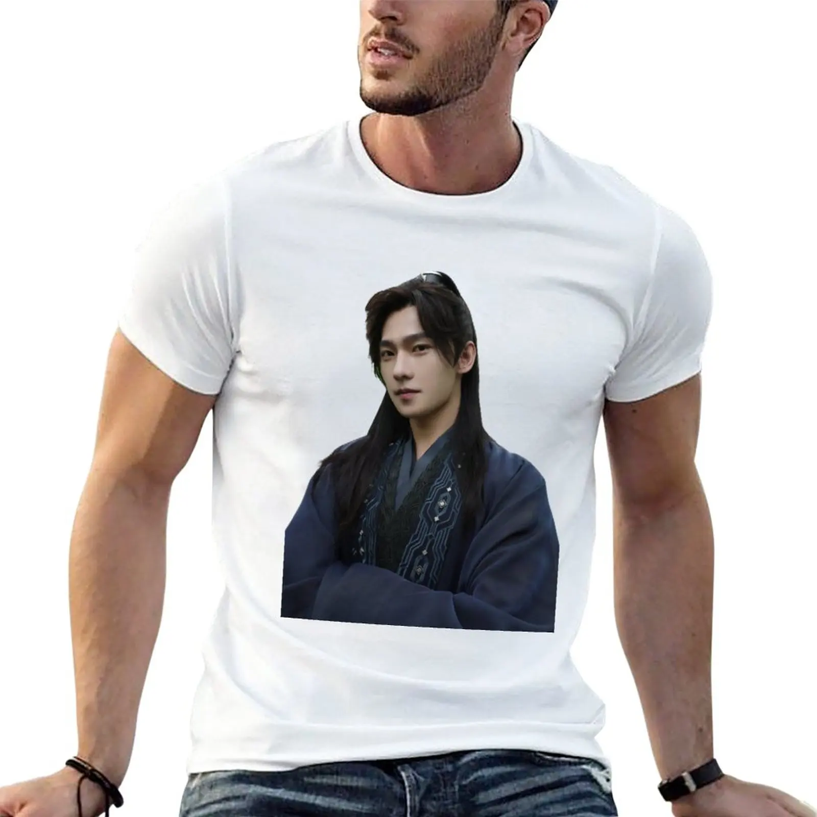 

New Yang Yang From Who Rules The World (2022) T-Shirt customized t shirts korean fashion t shirt men