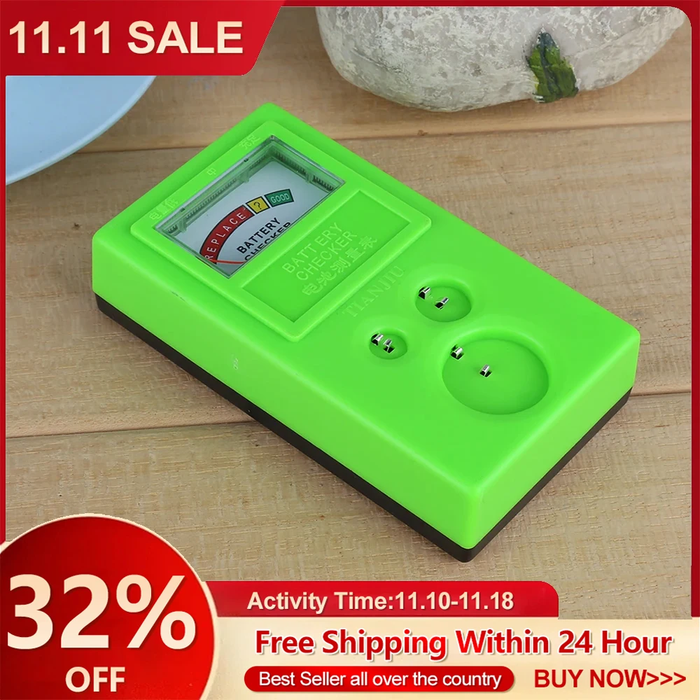 1.55-3V Clock Watch Tools Accessory Watch Button Cell Battery Checker Watches Button Cell Battery Testing Repair Tool Kit battery tester