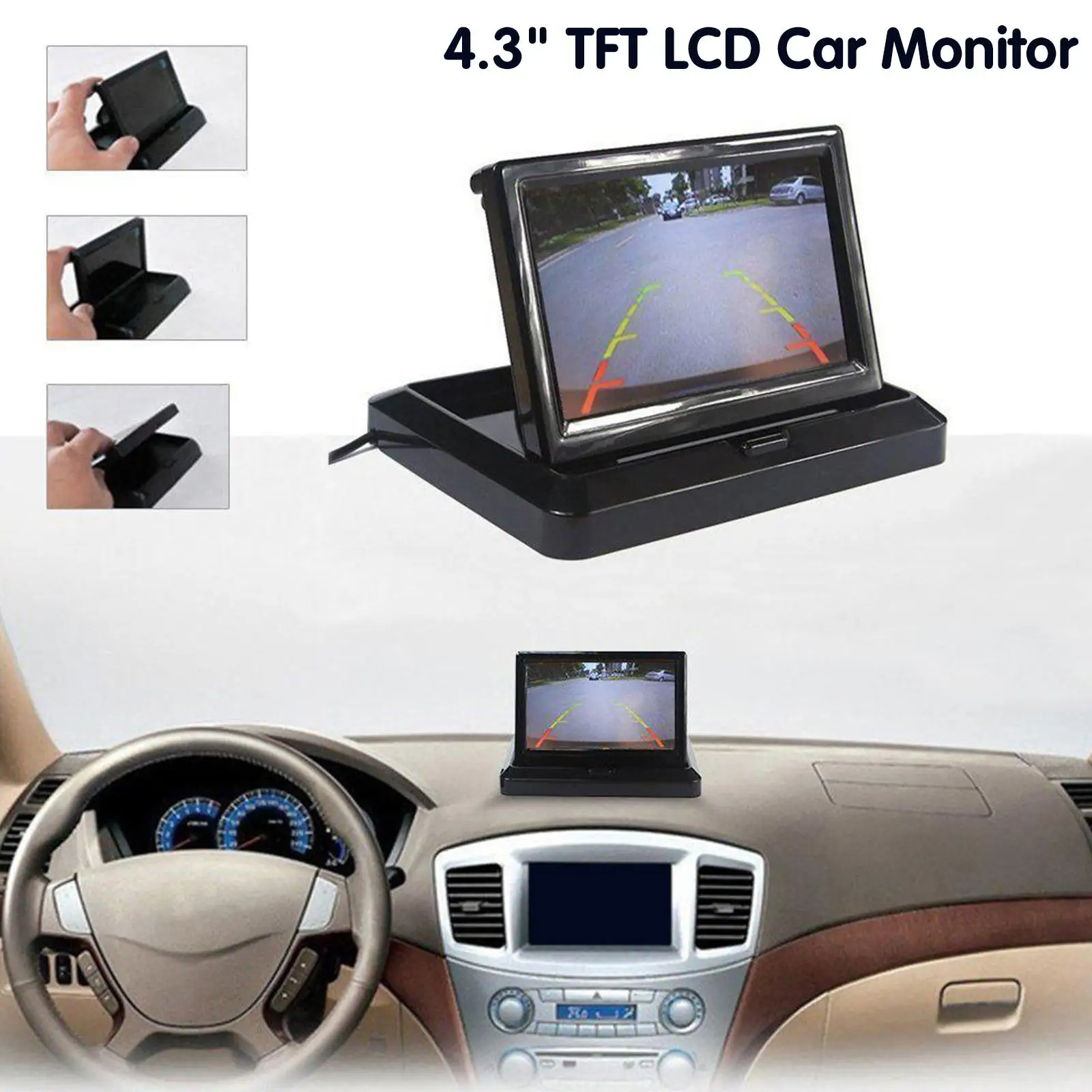 4.3 ġ TFT LCD ȭ, ڵ Ĺ  , 2 ä  Է, ߰ ī޶   