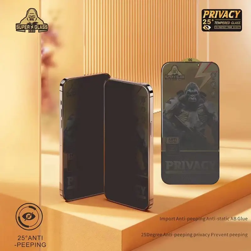 Gorilla Privacy Screen Protector For iPhone 17 Pro Max Anti-spy Tempered Glass for iPhone 17 Air image 5