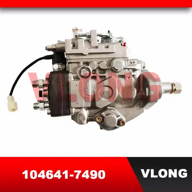 

High Pressure Fuel Injection Pump For Isuzu Trooper 4JG2 Engine Oil Pump VE4/11F1200LNP2293 8972530221 1046417490 104641-7490