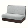 Jacquard RV Dinette Sofa Seat Cushion Cover Elastic Armless Couch Slipcovers Anti-slip Anti-dirt Camper Car Bench Slipcover 4