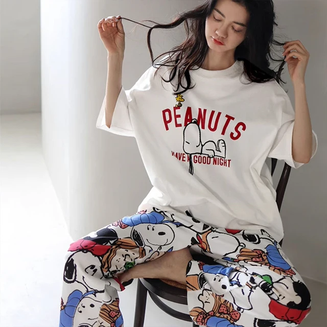 Conjunto de Pijama Snoopy para Mujer