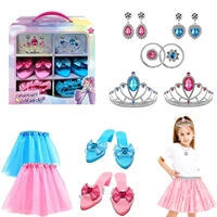 Girl Pretend Play House Toy, Princess Dress Up Toys, Girls Role Play Gift for 3-6 Year Old Girl, Princess Dress Up for Girls 3-6 1