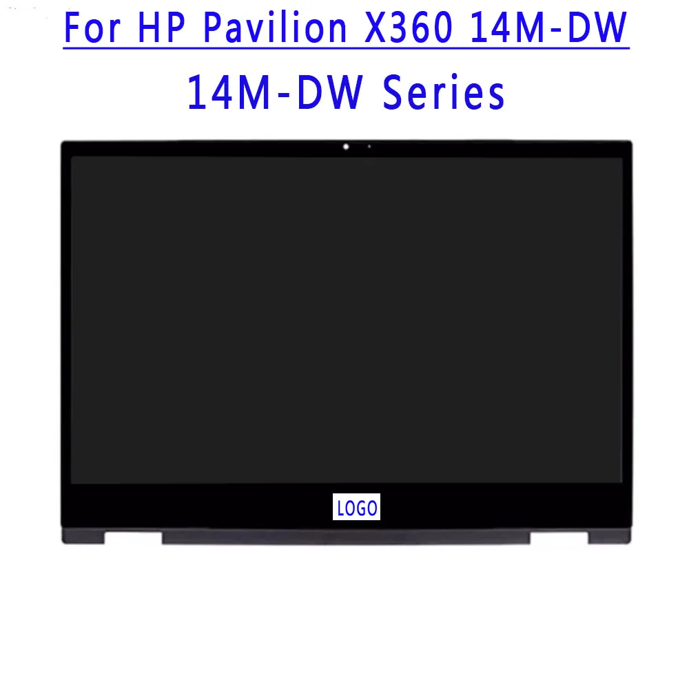 

L96515-001 L96517-001 14.0 Inch 1366x768 HD or 1920x1080 FHD LCD Screen Touch Assembly For HP Pavilion X360 14-DW 14M-DW