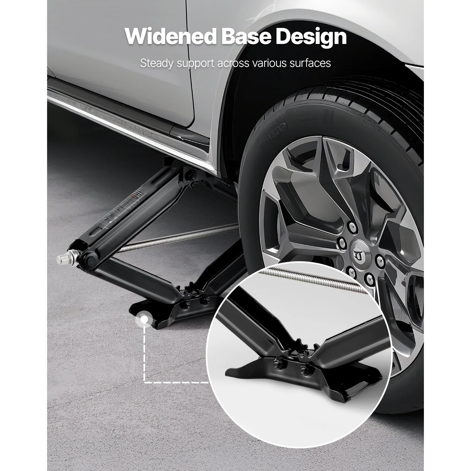 Heavy Duty Steel RV Scissor Jacks for Leveling and Stabilizing