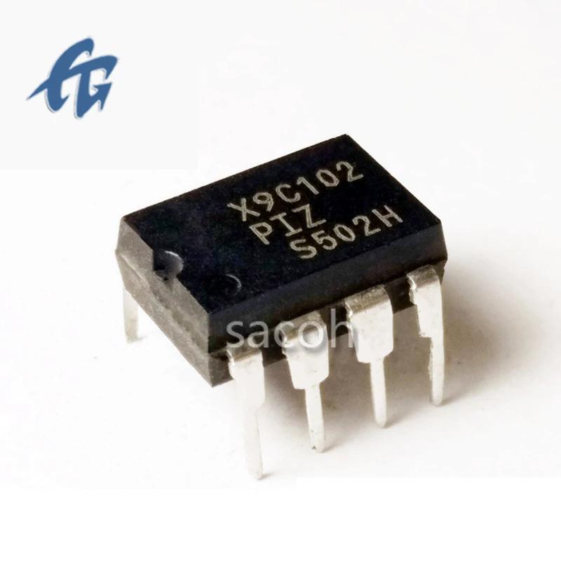 New Original 5Pcs X9C102PIZ DIP-8 DIGITAL Potentiometer IC Chip Integrated Circuit Good Quality