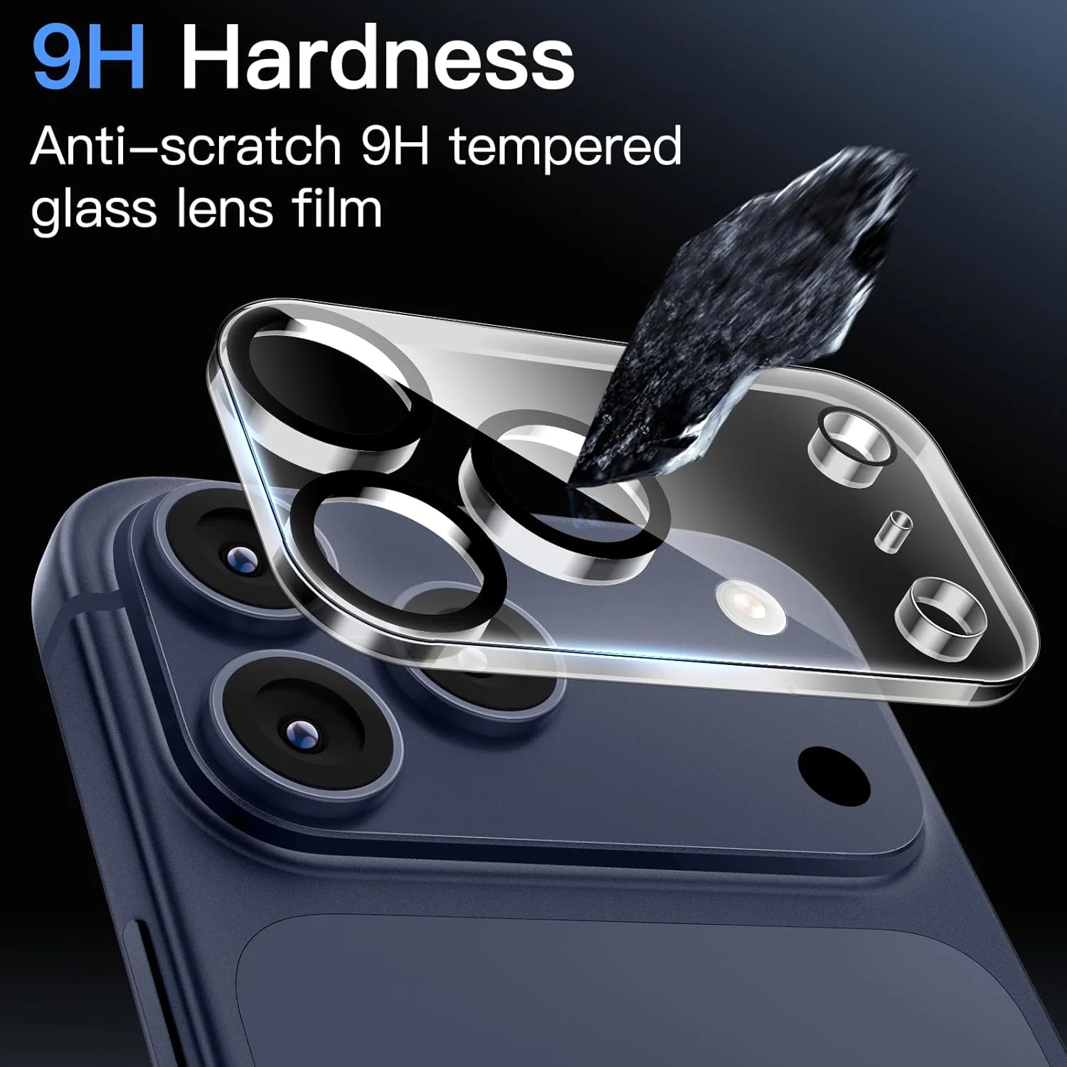 Premium Camera Lens Protector - Anti-Scratch HD Tempered Glass Film