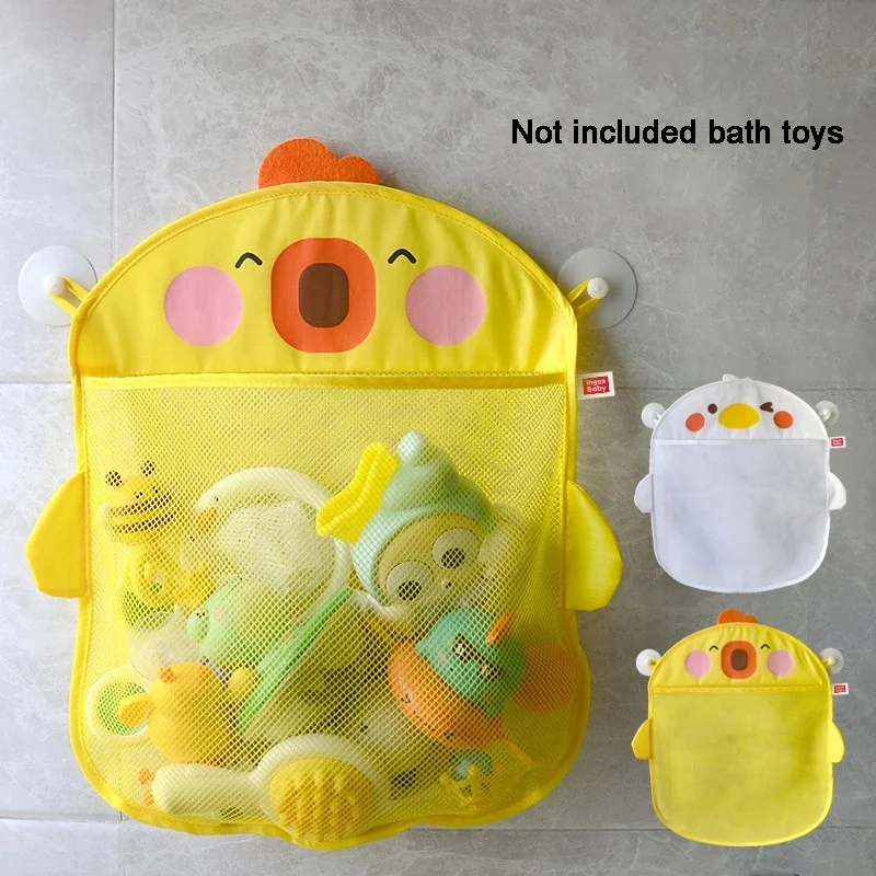 CartoonDuckSuperDurableWashableMeshBathroomChildrensToy
