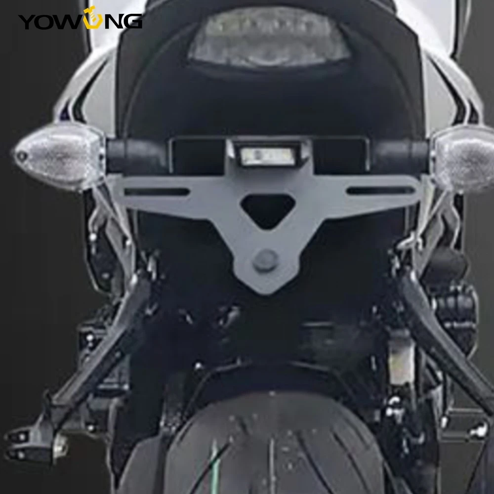 Motorcycle License Plate Holder Bracket Rear Tail Tidy Fender Eliminator Kit For Suzuki GSX S750 S1000F S1000 2015 -,motorcycle license plate holder