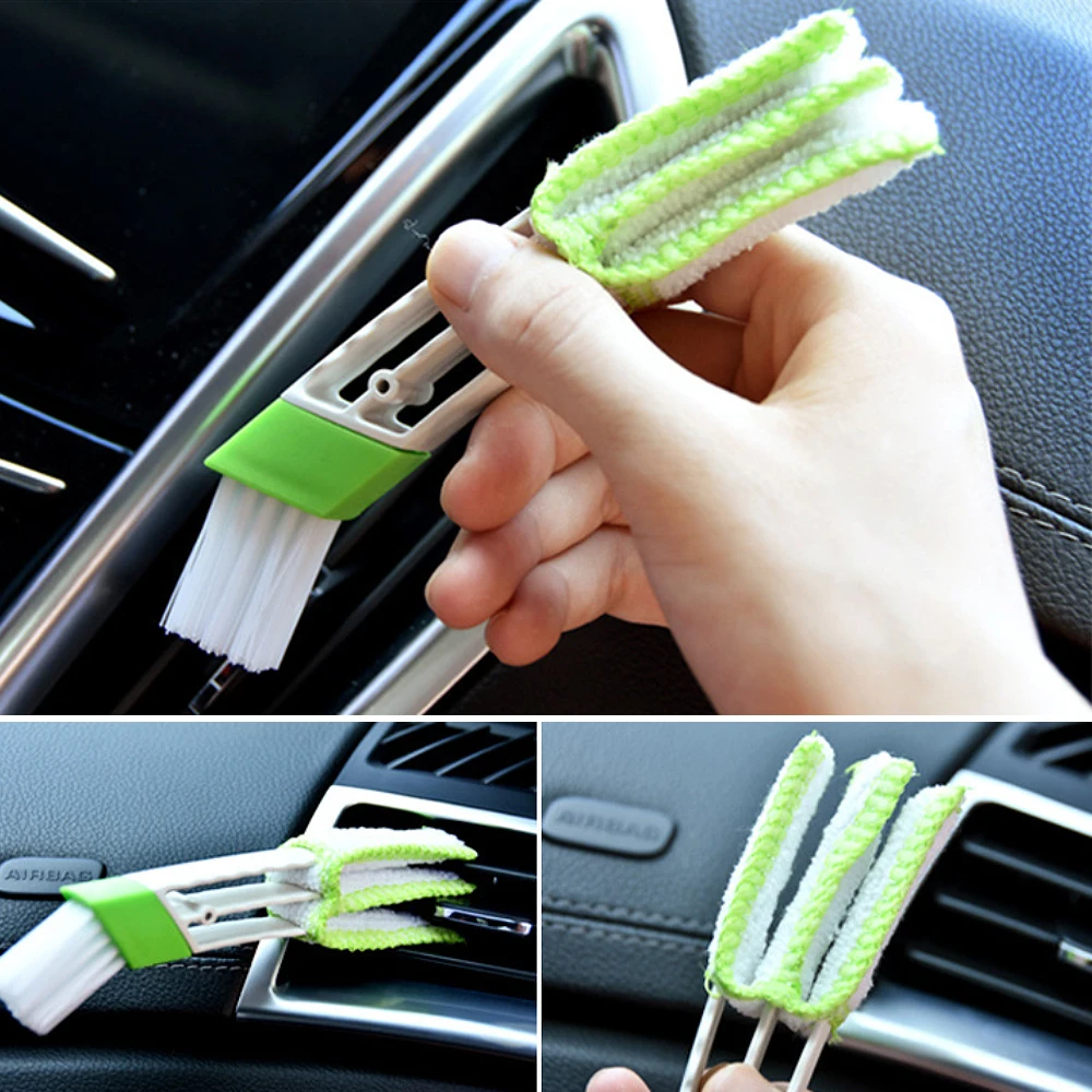 1x Car Paint Cleaner Air Conditioner Vent Polishing Spot Rust Tar Remover Dusting Keyboard Cleaning Brush Wash Tool | Автомобили и