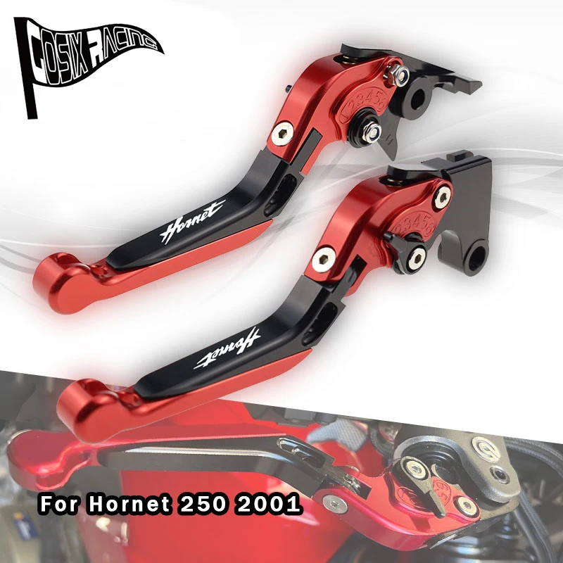 

Fit For Hornet 250 2001 Folding Extendable Brake Clutch Levers For Hornet250 Motorcycle CNC Accessories Adjustable Handle Set