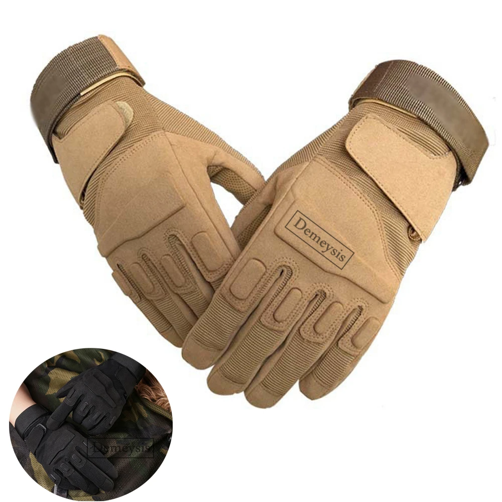 

Army Special Forces Tactical Full Finger Gloves Hunting Hiking Outdoor Gym Military Combat Gloves