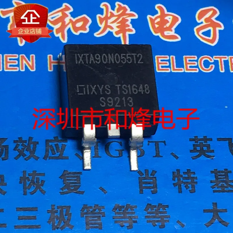 

5PCS-10PCS IXTA90N055T2 TO-263 55V 90A NEW AND ORIGINAL ON STOCK