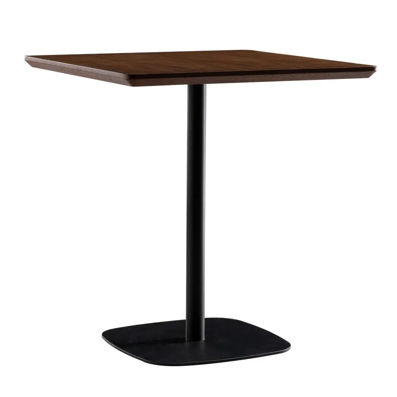 Scandinavian Simple Cafe Square Table Small Household Dining Table Balcony Leisure And Chairs Sehpalar Coffee Tables