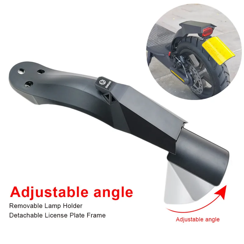 Electric Scooter Rear Fender M365 Mudguard With Taillight Kit For Xiaomi M365/Pro/Pro2 Electric Scooter Tail Fender Accessory